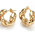 Gold Hoop Earrings