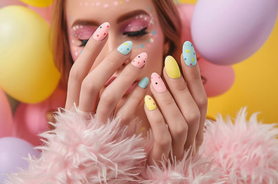 Easter Eggs and Manicure  