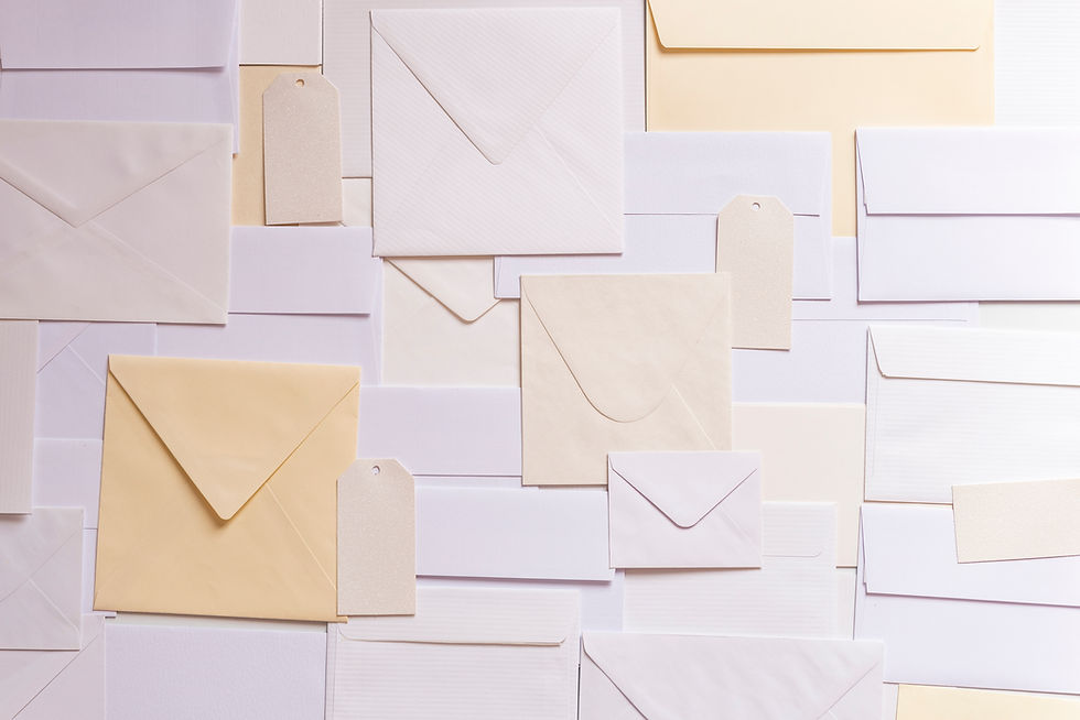 Various Envelopes Layout