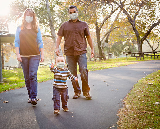 Family in Park