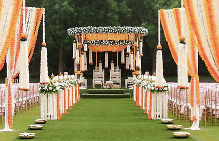 Outdoor Wedding Mandap