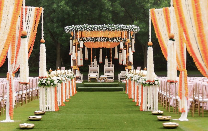 Outdoor Wedding Mandap