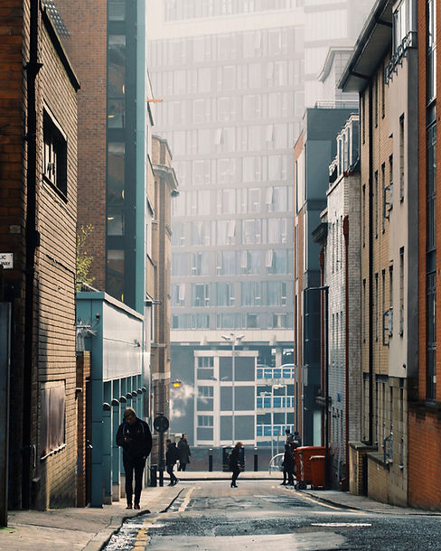 Urban Alleyway Scene
