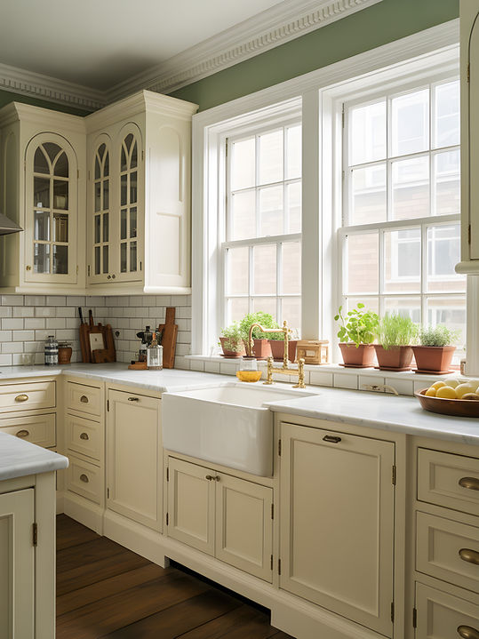 Bright Country Kitchen