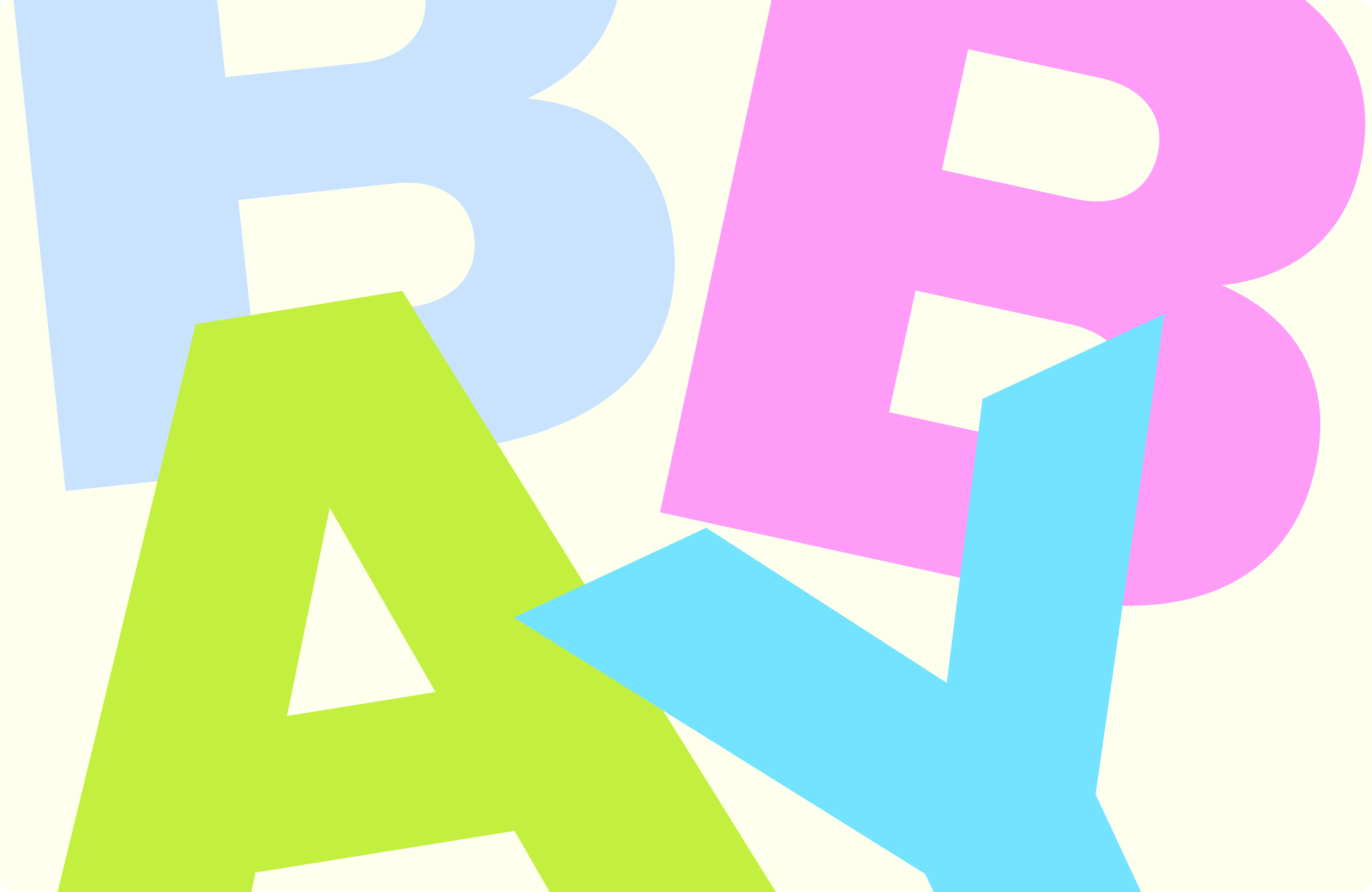 Colorful BABY letters