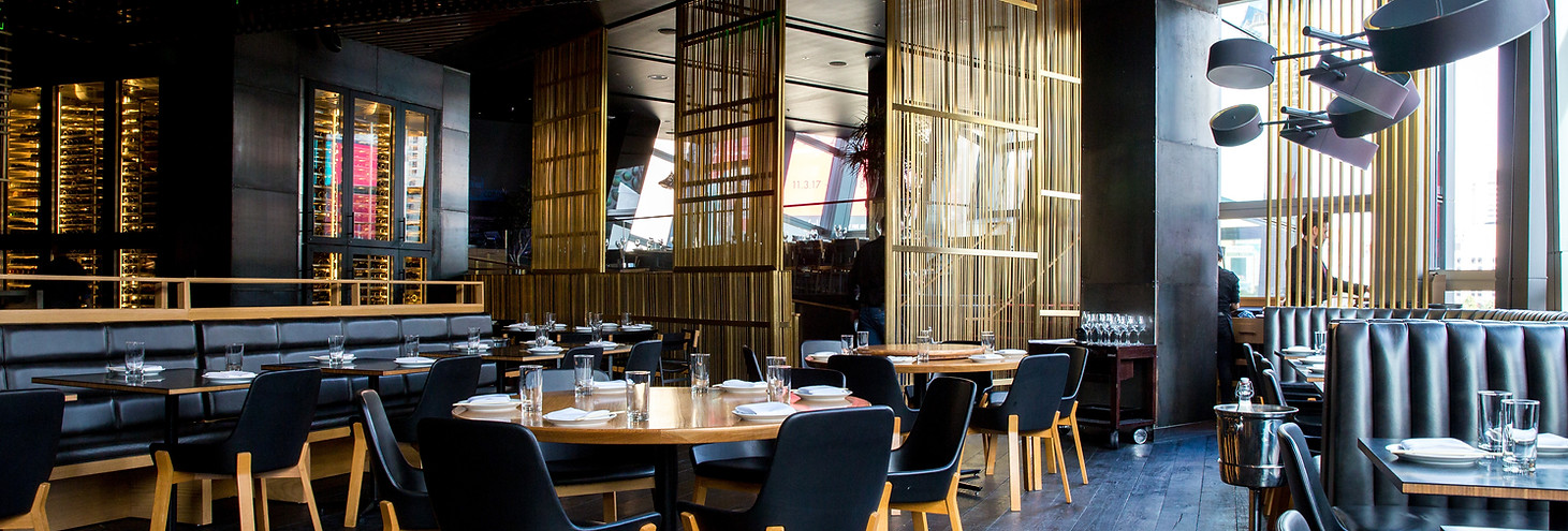Modernes Restaurant Interieur