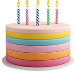 Gâteau d'anniversaire à étages