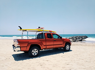 Truck on Beach