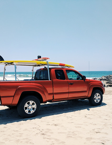 Truck on Beach