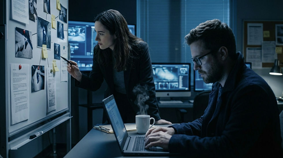 Detective Office Scene