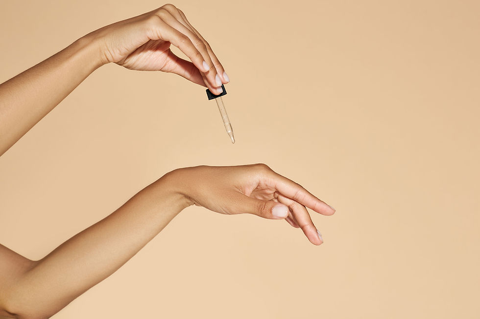 Hand With Dropper