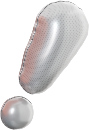 Metallic Exclamation Mark