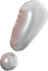 Balloon Illustration "!"
