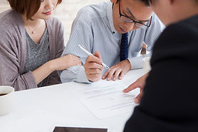 Assinando um contrato
