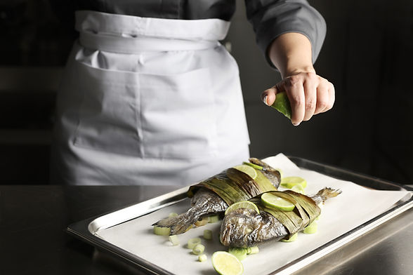 Poisson et citron vert