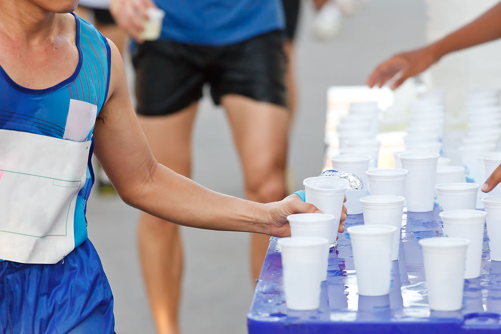 Marathon Water Station