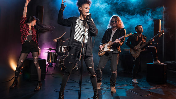 Band spielt live