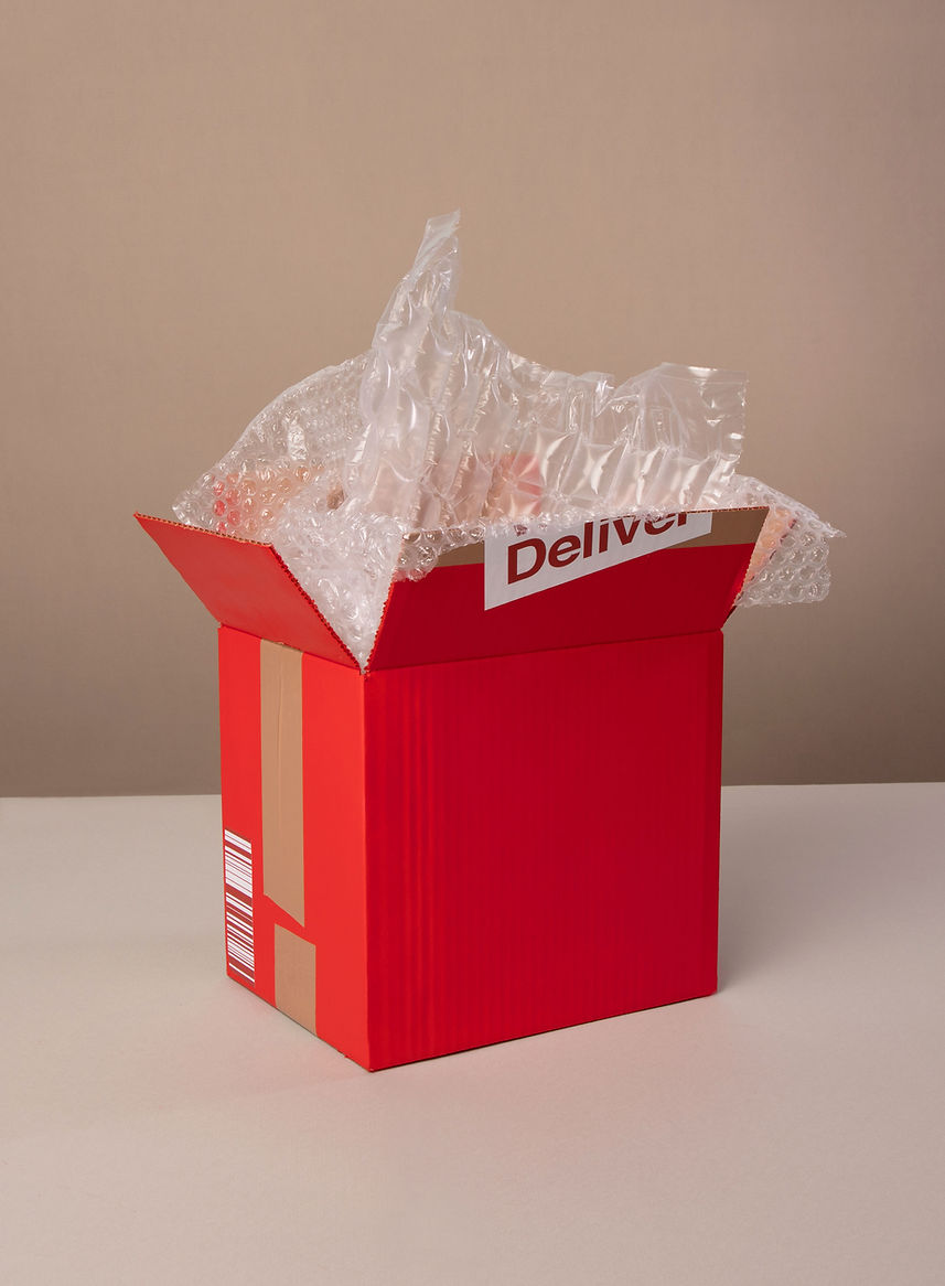 Red Delivery Box