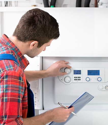 Boiler inspection work