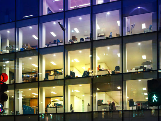 A modern office building