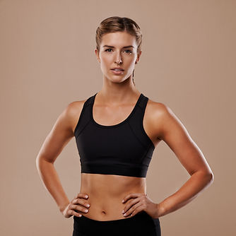 Athletic Woman Posing
