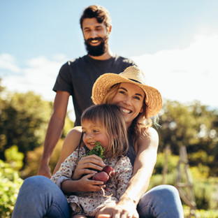 Glückliche Familie