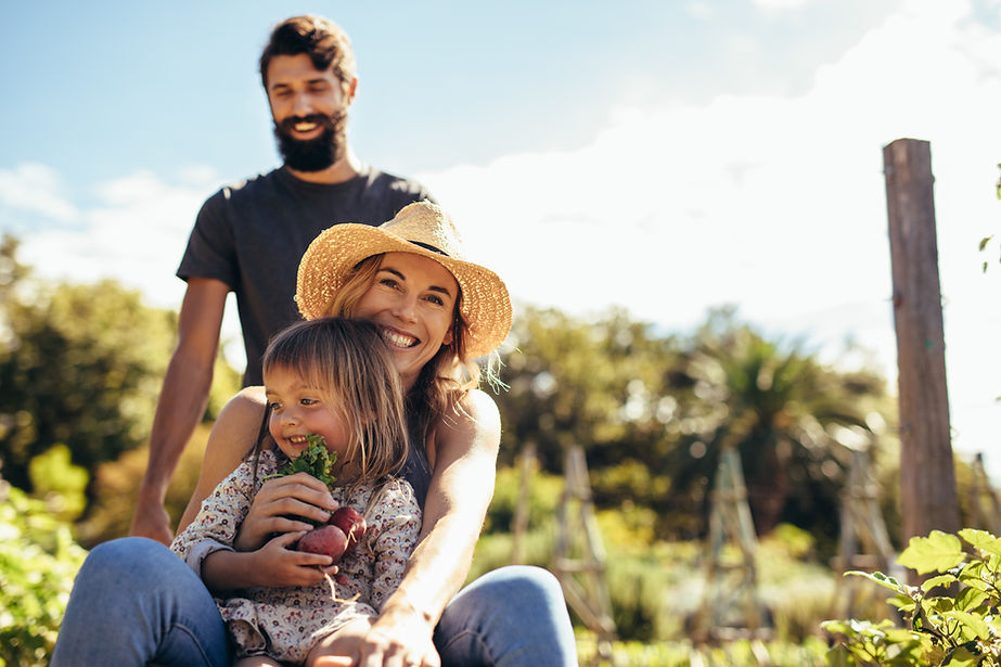 Famille heureuse