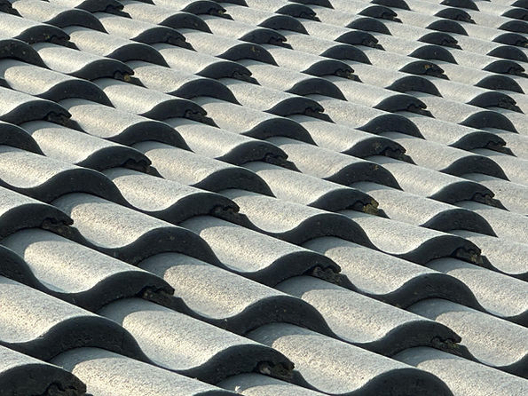 Wavy Roof Tiles