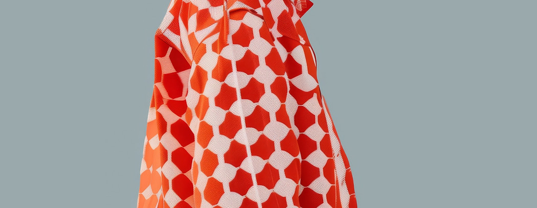 Patterned Fashion Portrait