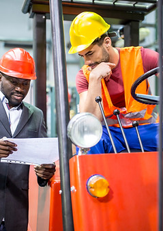 Gestionnaire et travailleur