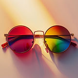Colorful Round Glasses