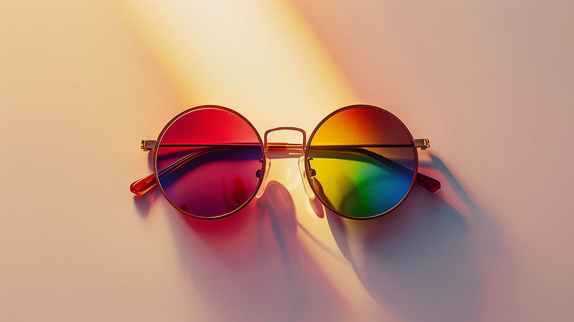 Colorful Round Glasses