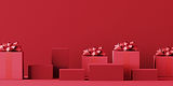 Red Gift Boxes