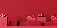 Red Gift Boxes