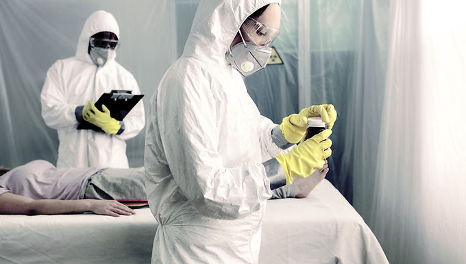 HAZMAT, TRAUMA, CRIME SCENE