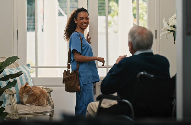 Caregiver Interaction Scene