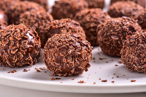 Brigadeiros frais