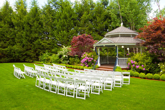 White Resin Padded Chair Rental Tacoma Olympia Seattle