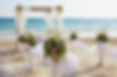 Beach Wedding setup