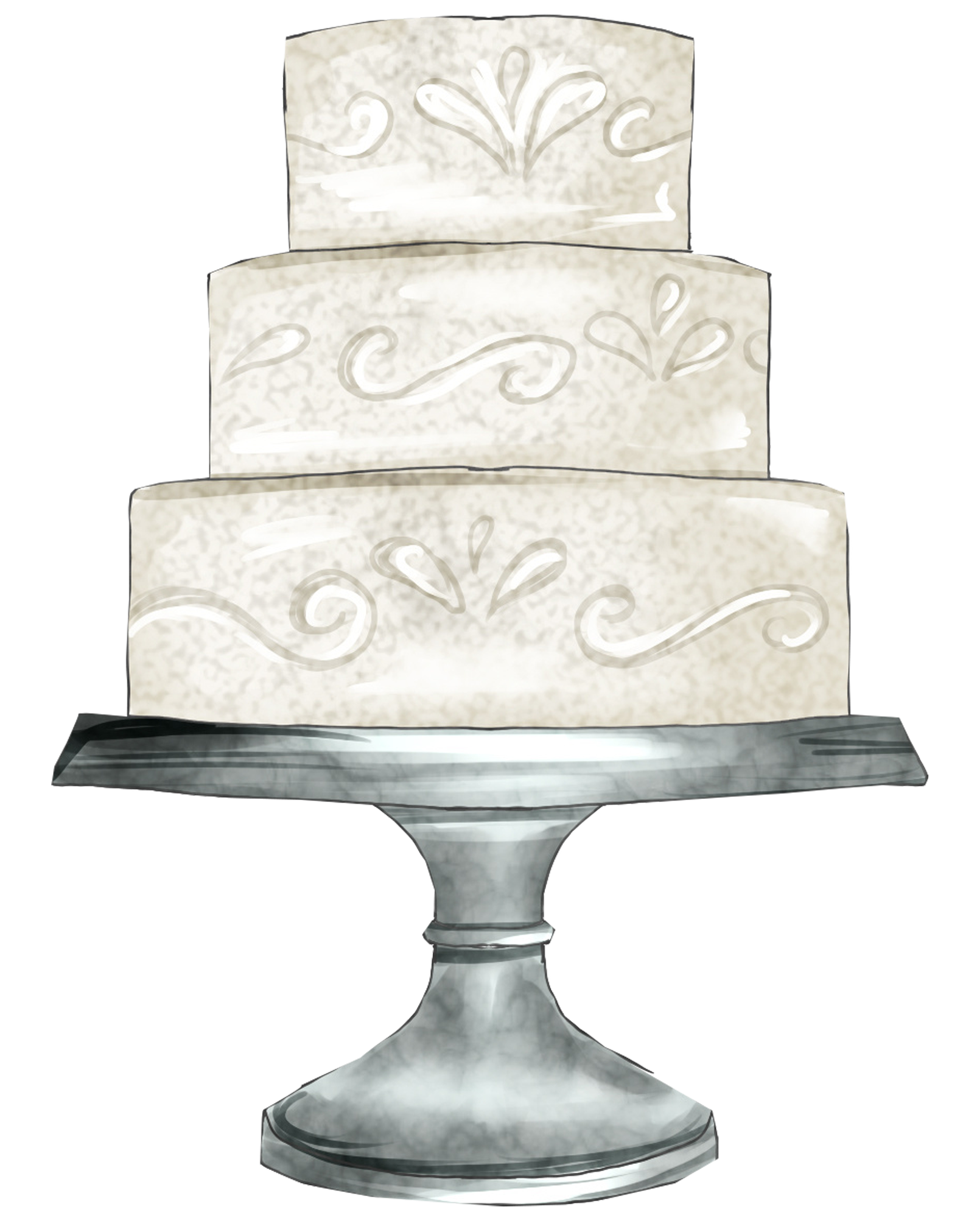 Tiered Wedding Cake