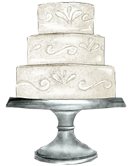Elegant Tiered Cake