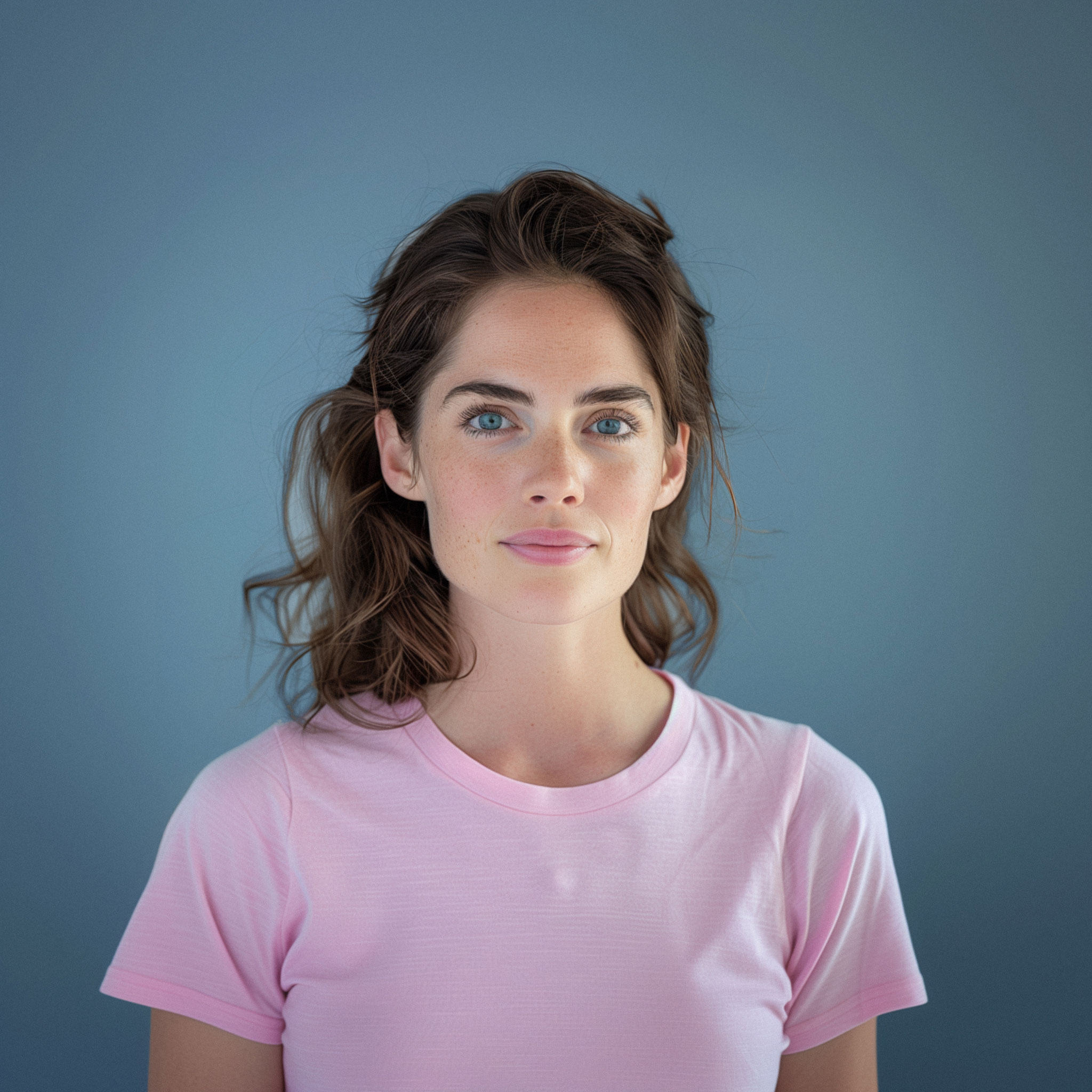 Woman in Pink