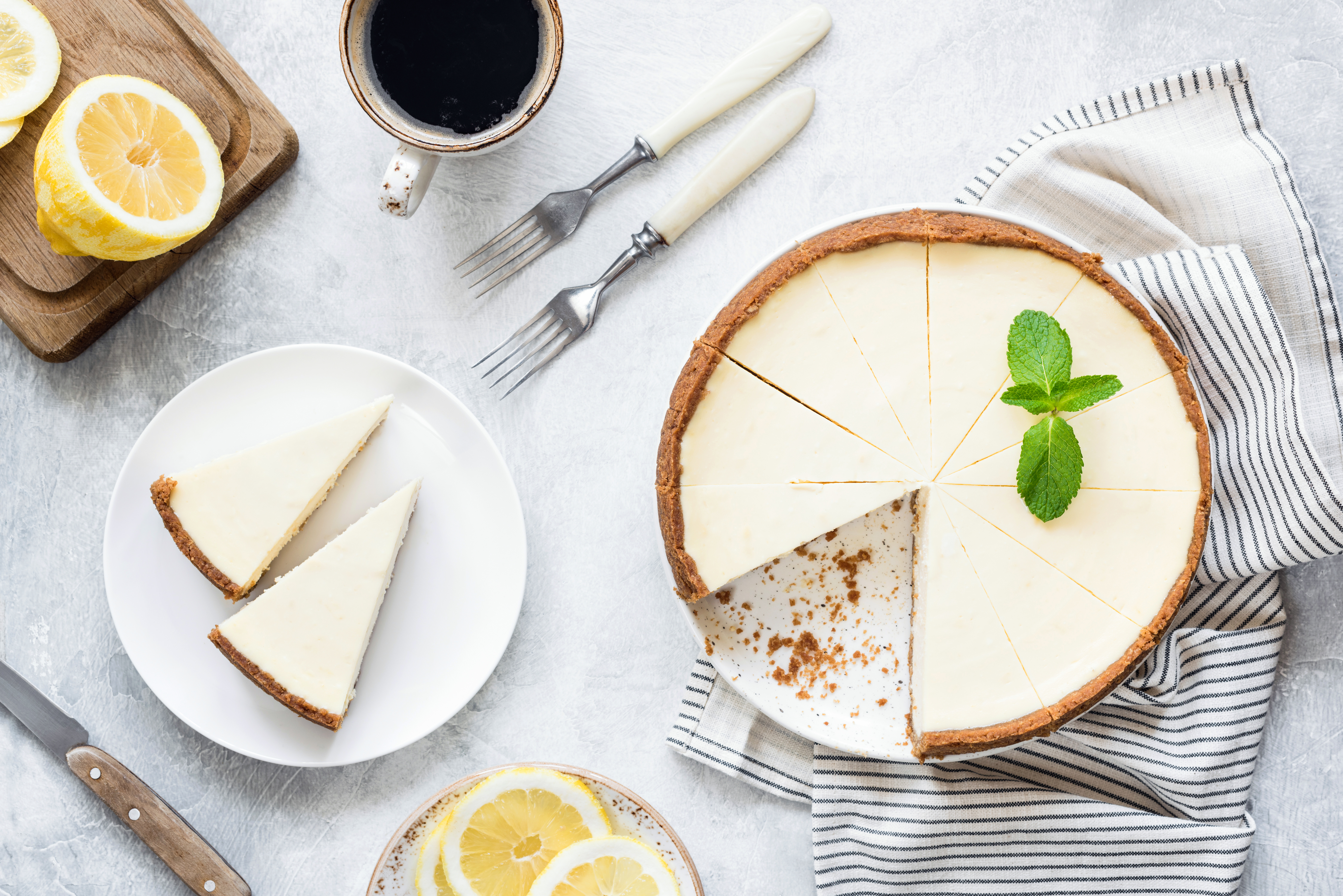 Arranged Food and Objects