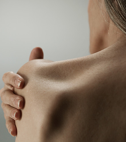 Shoulder Being Touched