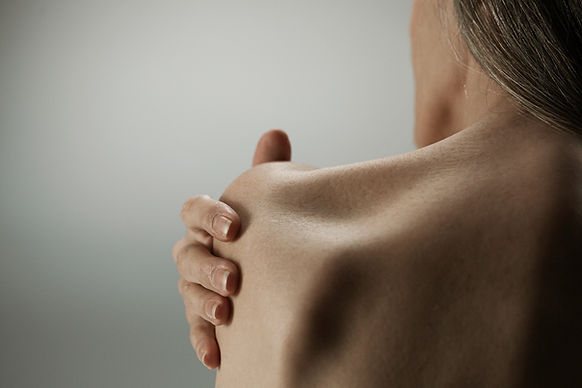 Shoulder Being Touched