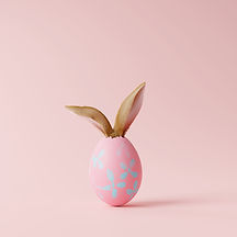 Pink Bunny Egg