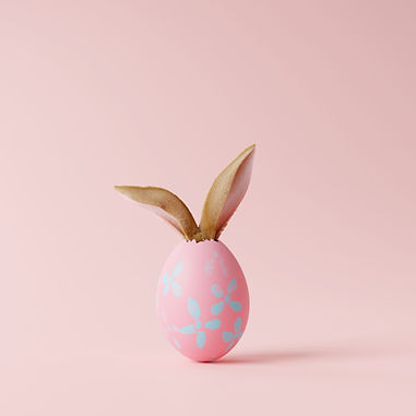 Pink Bunny Egg