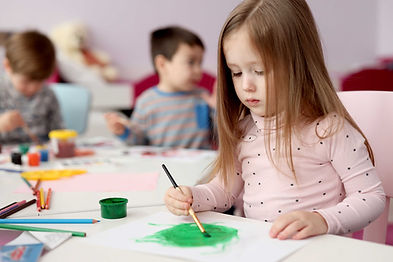 Kinder malen Kunst