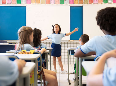 Apresentando em aula