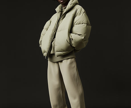 캐주얼한 겨울 복장